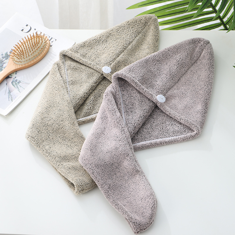 Household Coral Velvet Dry Hai - Spa Towel 评论和价格