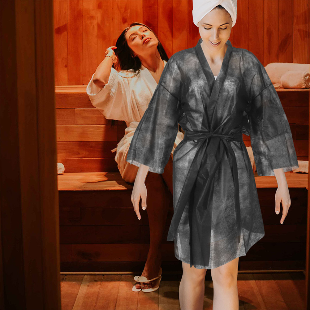 5Pcs Disposable Spa Robes Nonw - Spa Towel 评论和价格