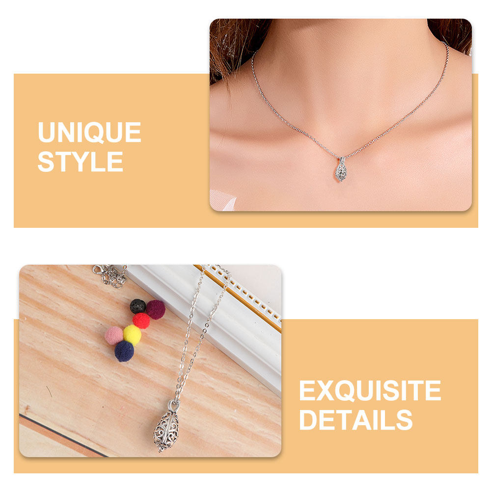 2Sets Diffuser Necklace Aromat - Aromatherapy Diffuser 评论和价格