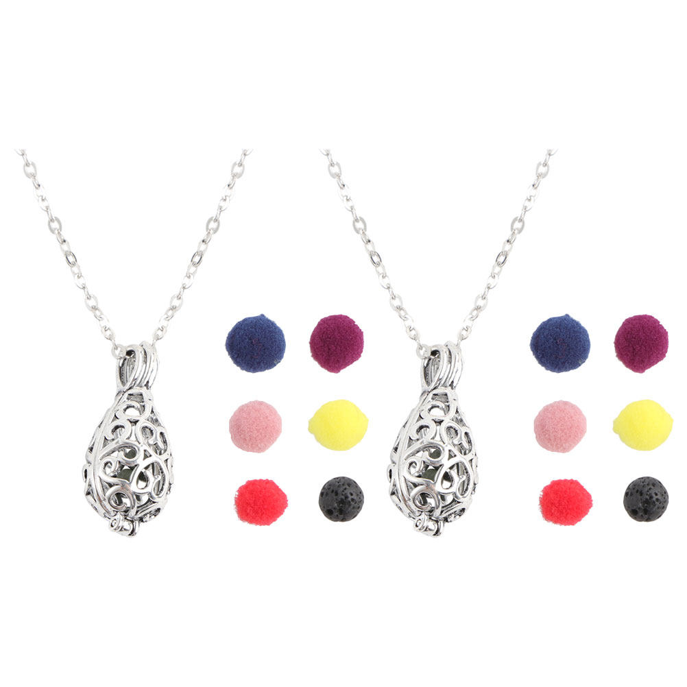 2Sets Diffuser Necklace Aromat - Aromatherapy Diffuser 评论和价格