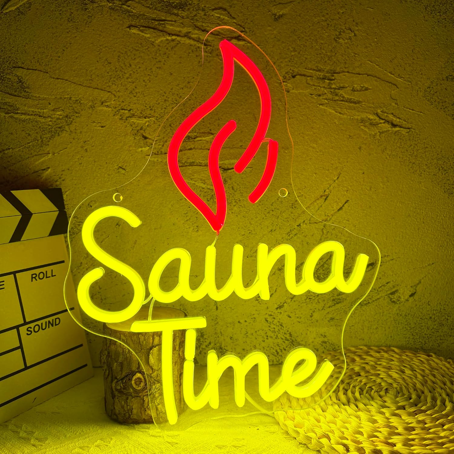 Sauna Time Neon Sign Home Spa  - Spa Wellness Gym 评论和价格