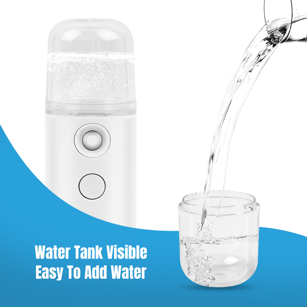 2/1pcs USB Rechargeable Nano M - Face Steamer 评论和价格