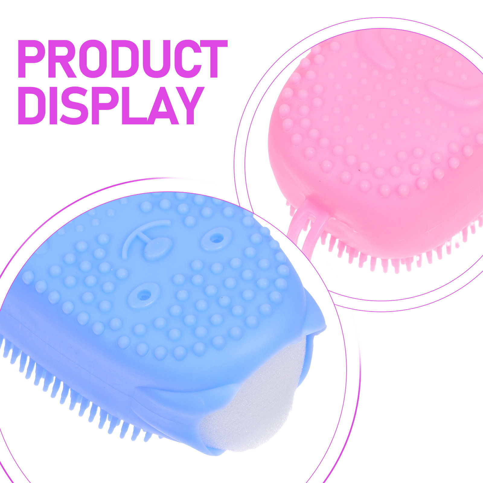 3Pcs Silicone Exfoliating Body - Body Brush 评论和价格