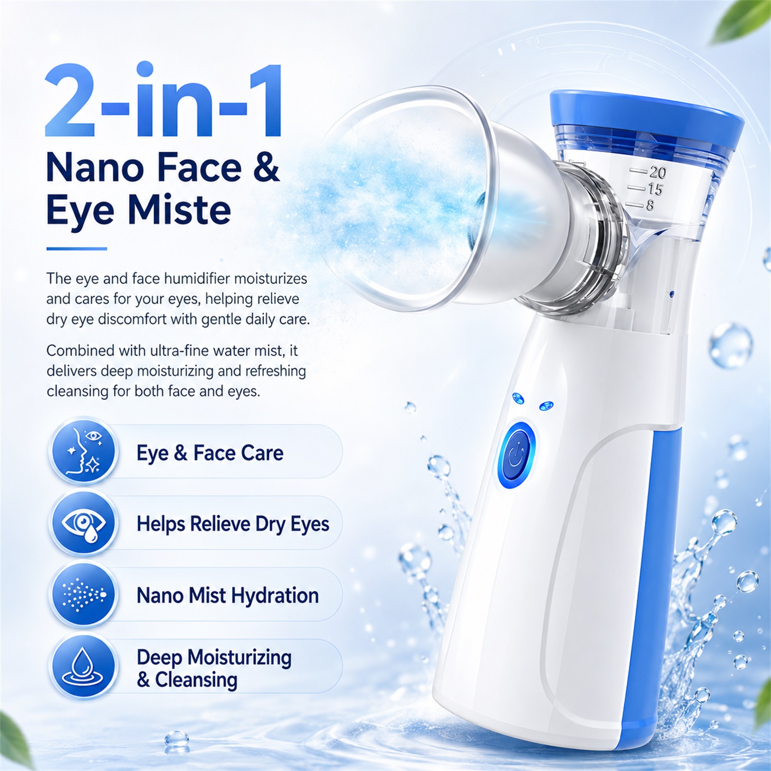 Handheld Facial Nano Mister Po - Face Steamer 评论和价格