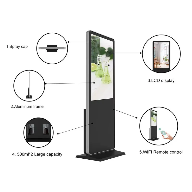 New Commercial Modern LCD Adve - Aromatherapy Diffuser 评论和价格
